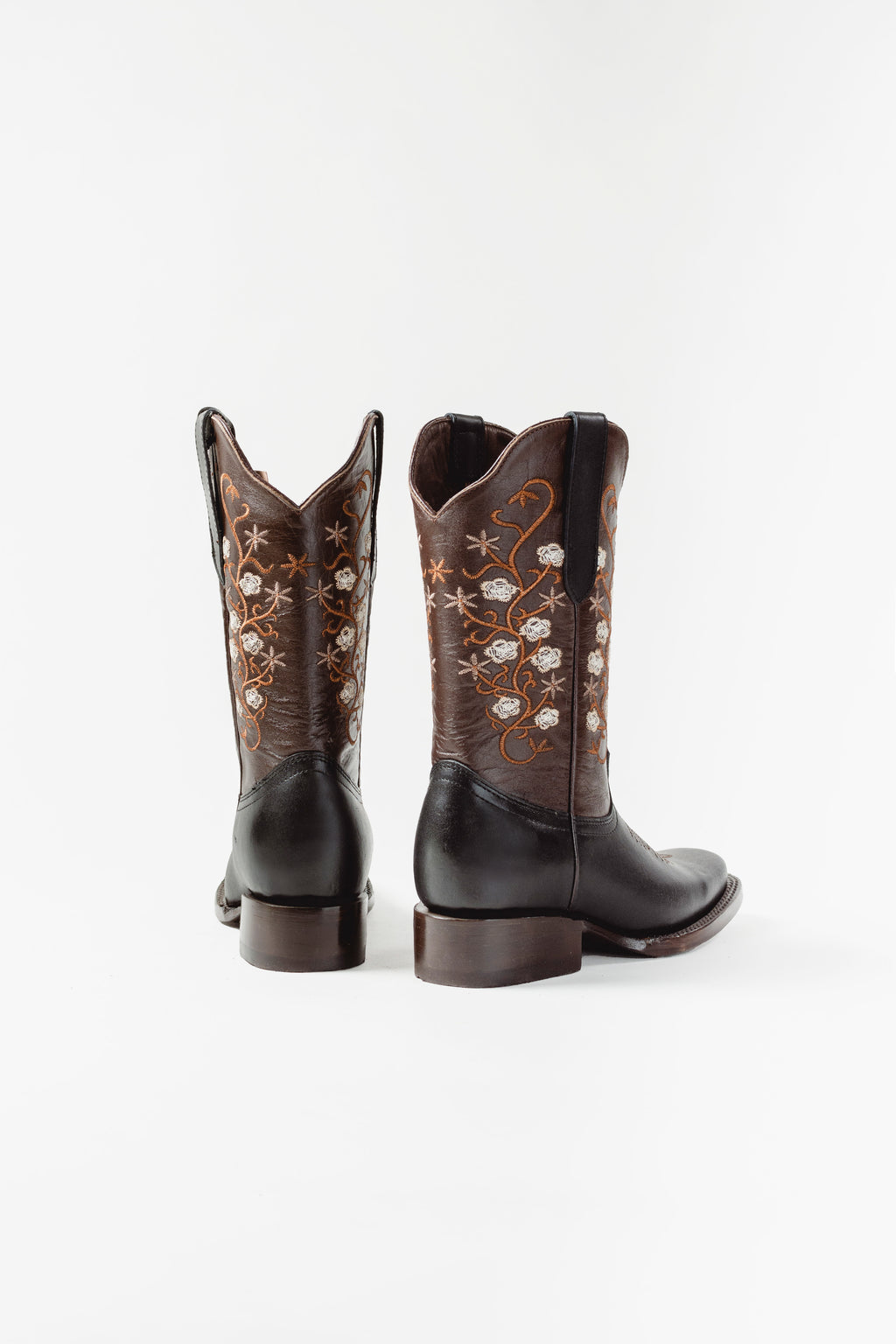 Bota Vaquera Azteca Negra 403