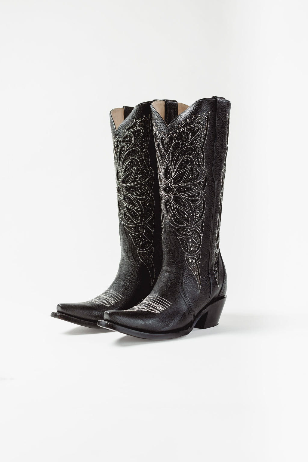 Bota Vaquera Obsidiana Negro 005