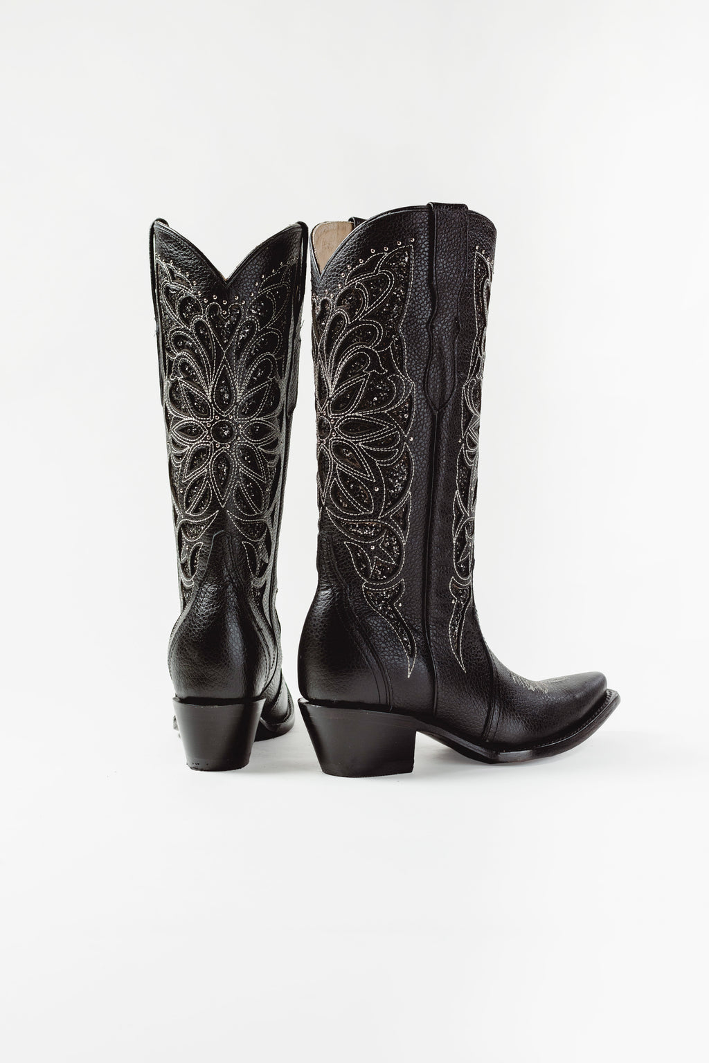 Bota Vaquera Obsidiana Negro 005