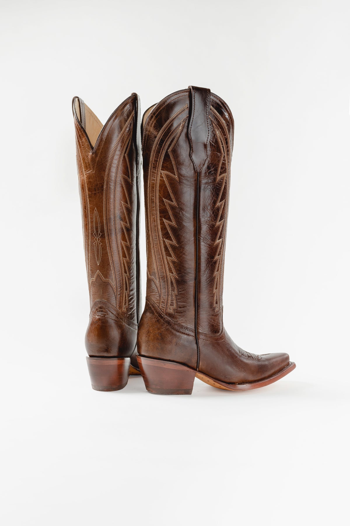 Bota Vaquera Alazán Tabaco 4590
