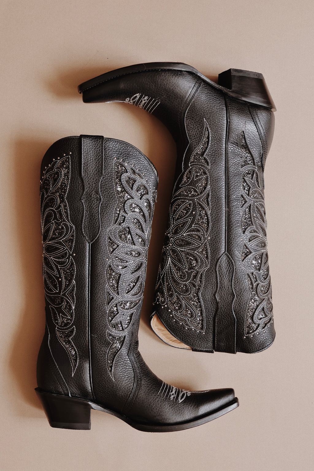 Bota Vaquera Obsidiana Negro 005