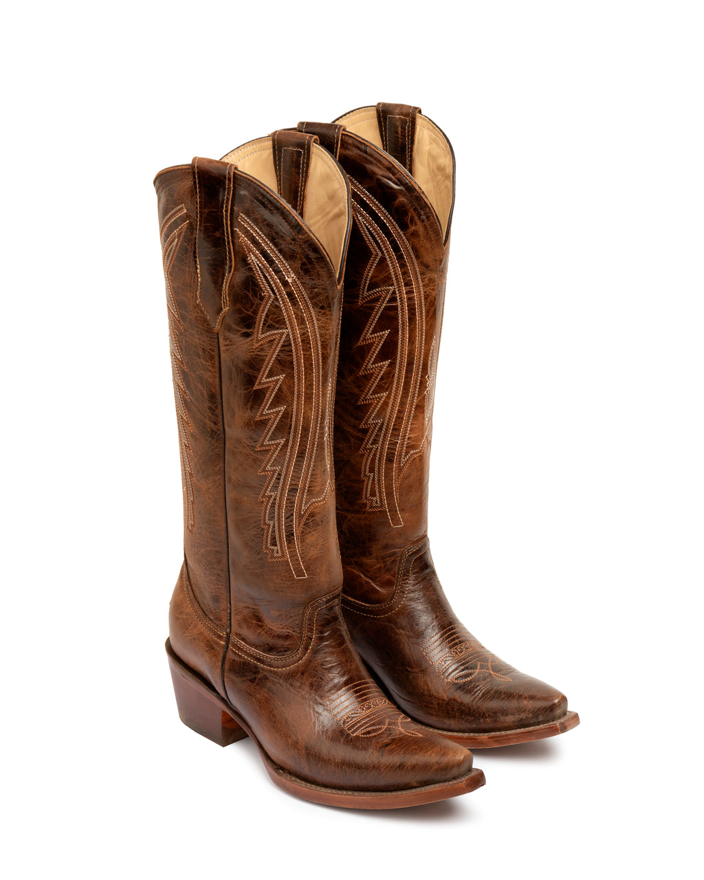 Bota Vaquera Alazán Tabaco 4590