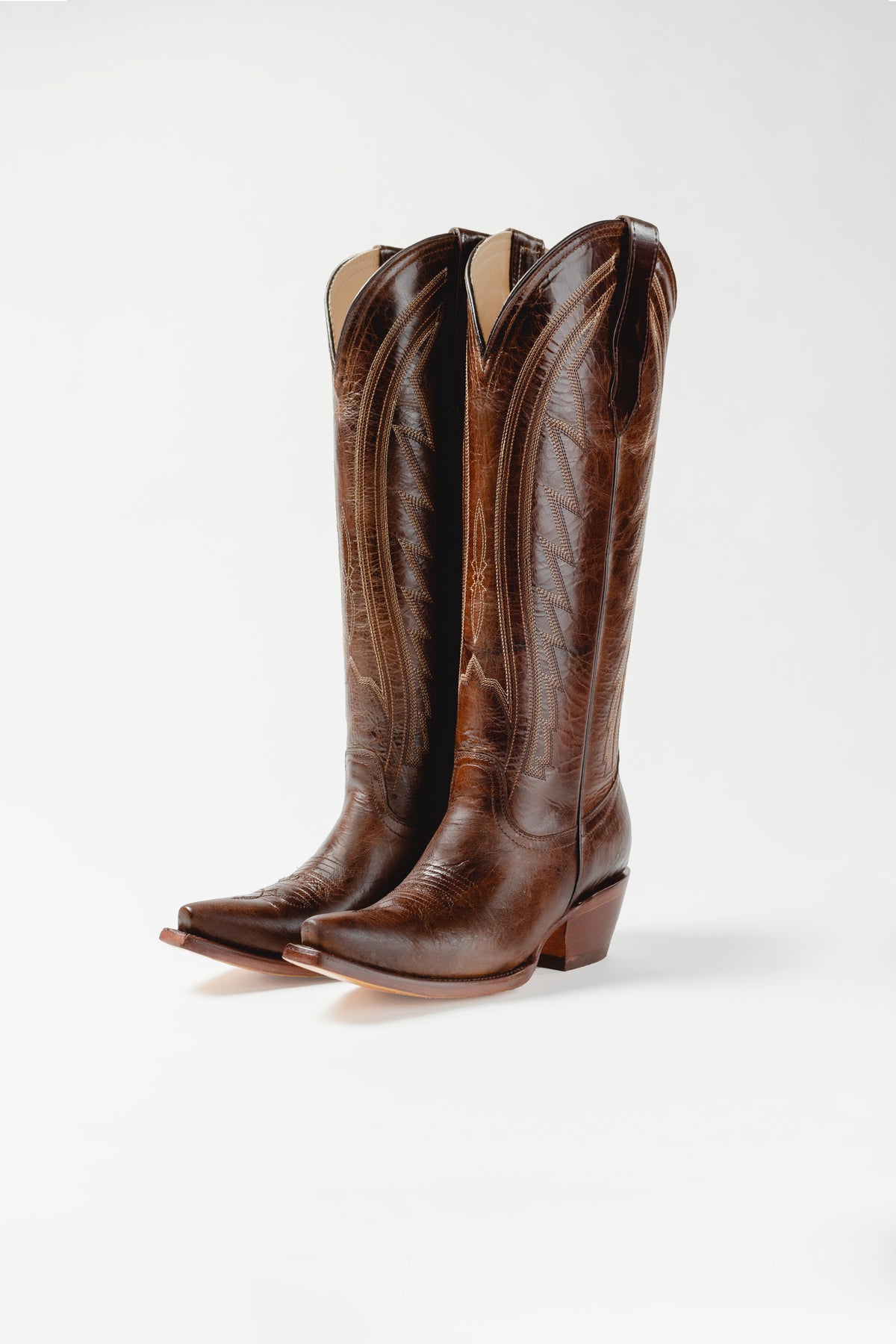 Bota Vaquera Alazán Tabaco 4590