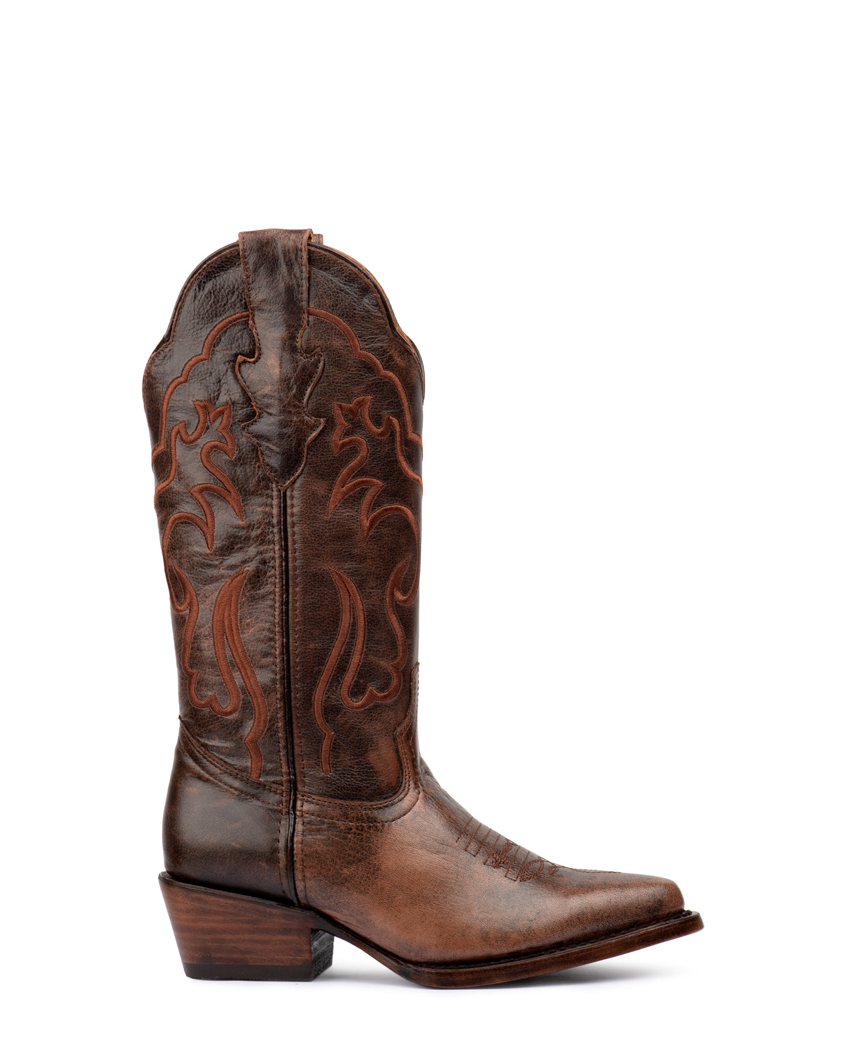 Bota Vaquera Tierra Chocolate