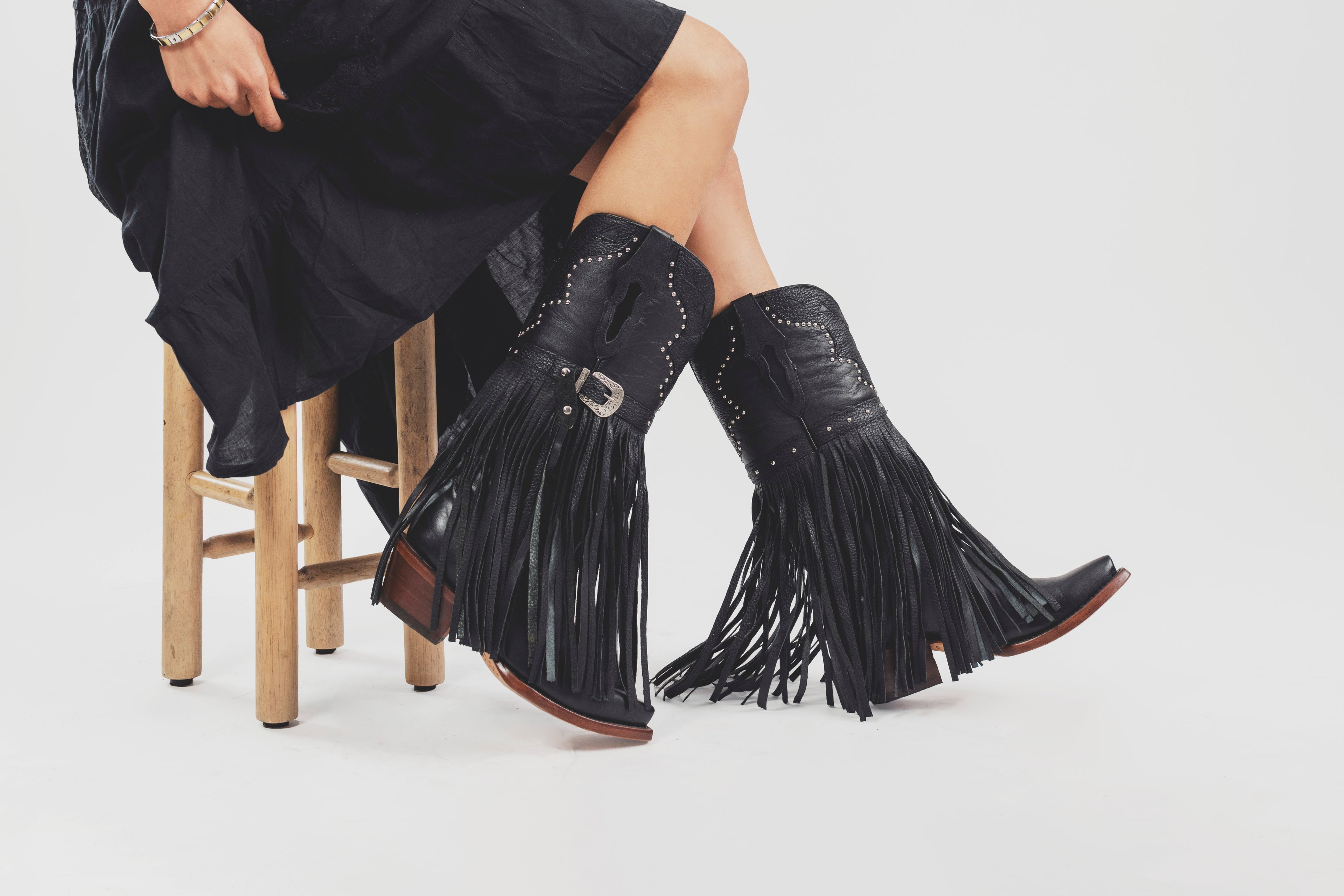 Bota Vaquera Frisona Negro 4521